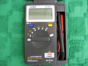新品ポケット・デジタルマルチメータ(テスター）コンデンサー測定可
