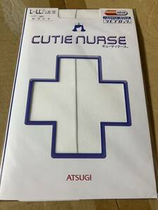 atsugi パンティストッキング cutie nurse L-LL ホワイト 看護婦 白 panty stocking キューティナース パンスト タイツ ストッキング 