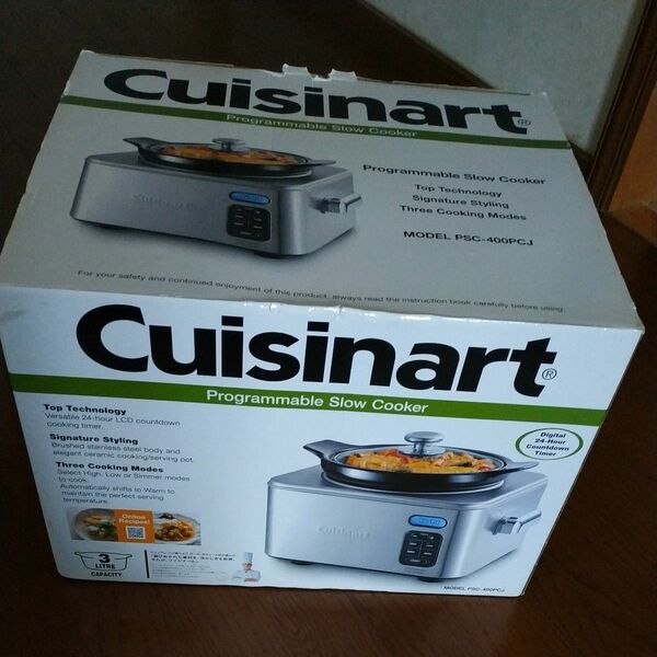 未使用品　Cuisinart　スロークッカー　PSC-400PCJ