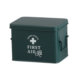 * navy *fe-ru first aid box S HO-501 first-aid kit stylish lovely medicine box k abrasion box small steel storage box cover attaching 