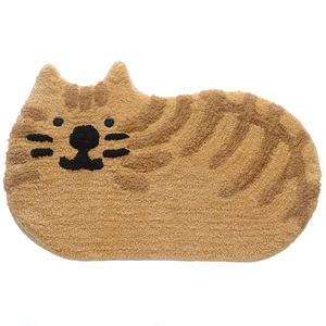 ☆ ホルネコチャトラ ☆ アンドパッカブル andpackable マット 玄関マット 猫 マット キッチンマット フロアマット ねこ ネコ