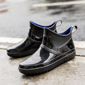 * black * 36(23cm) * rain shoes pmyrainshoes20 rain shoes boots men's lady's rain boots rain shoes short boots 