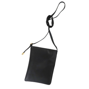 * black * soft PU leather Mini shoulder shoulder bag lady's diagonal .. adult shoulder bag Mini shoulder bag 