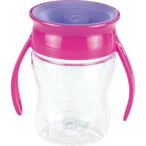 * pink / transparent wao cup baby to lighter n mail order wow cup baby baby glass glass .. practice mug baby training ma