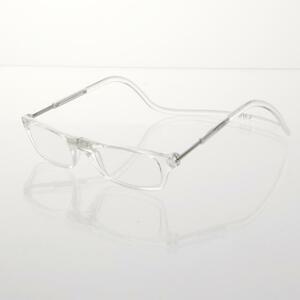 * clear * frequency 2.5 click Leader farsighted glasses clic readerssini Agras leading glass magnet non spherical surface stylish 1.0 neck ..