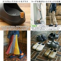 ☆ Navy ☆ 23cm ☆ bi×sole バイソールサンダル 都会のツッカケ バイソール bi×sole サンダル コンフォートサンダル クロッグサンダル_画像9