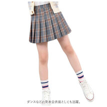 ☆ Aタイプ ☆ 120cm ☆ プリーツ スカート かわいい 子供 skirt1522 子供服 女の子 パンツインスカート スカパン スカート_画像7