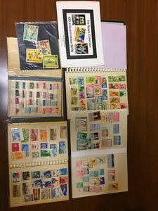 祖父のコレクション大量　中国切手など世界の切手も多数　未使用有り　切手　まとめ　額面約160,000　シート　バラ　日本郵便　