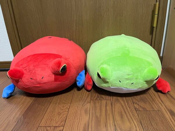 もちもちカエルクッション2種セット