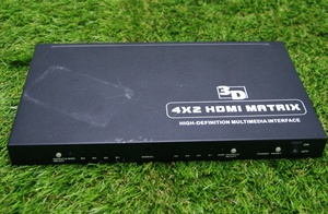 [ジャンク品] ホーリック HDMIセレクター マトリックス切替器 4入力 HDMAT42-003