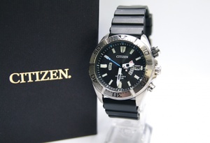 1* シチズン AIRDIVER'S 200M ダイバー H112-T016651 PMD56 エコドライブ ソーラー 社外ベルト 中古品 CITIZEN　プロマスター エアダイバ