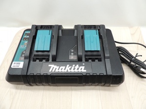 中古　訳アリ　makita マキタ　7.2V-18V 2口急速充電器　DC18RD　時折異音あり