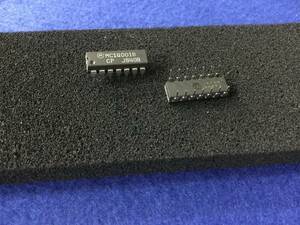 MC14001BCP 【即決即送】 モトローラ 4000番シリーズ C-MOSロジック IC [89PgK/191053M]　MOTROLA C-MOS Logic IC 4001 5個セット