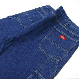 ■ディッキーズ/Dickies 【 デニム地 ペインター 1993 ワークパンツ 】 w[42 inch] 実寸106cm L81cm ■アメリカ USA古着 N2■送料520