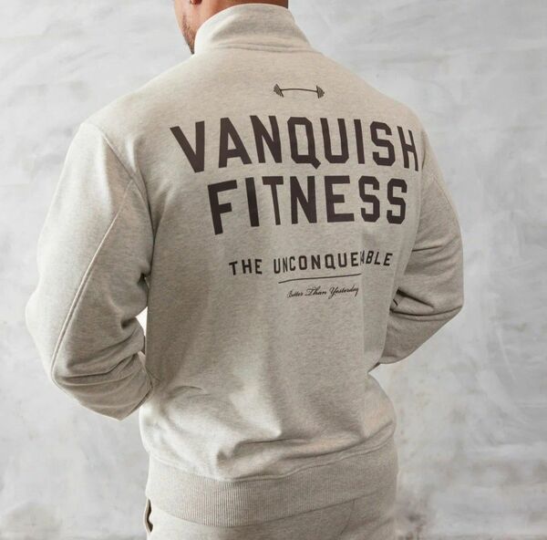 VANQUISH FITNESS ハーフジップセーター Sサイズ