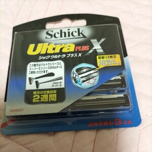 シックウルトラプラスX ２枚刃替刃9コ入