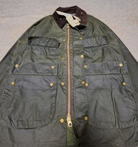 新品　タグ付デッドストック 　80s　 38　バブアー　4ポケット　 ビデイル　セージ　Barbour 　bedale 　 ヴィンテージ　 ジャケット　_画像5