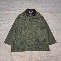 90s デッドストック　 希少 　42　セージ　 バブアー 　ビューフォート　 barbour　 beaufort　　 ビデイル　bedale　 ヴィンテージ　80s_画像1