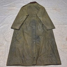 希少　80s 　美品　40　BURGHLEY バブアー　 BARBOUR 　バーレー バーレイ 　ヴィンテージ　セージ　トレンチコート　乗馬　90s_画像3