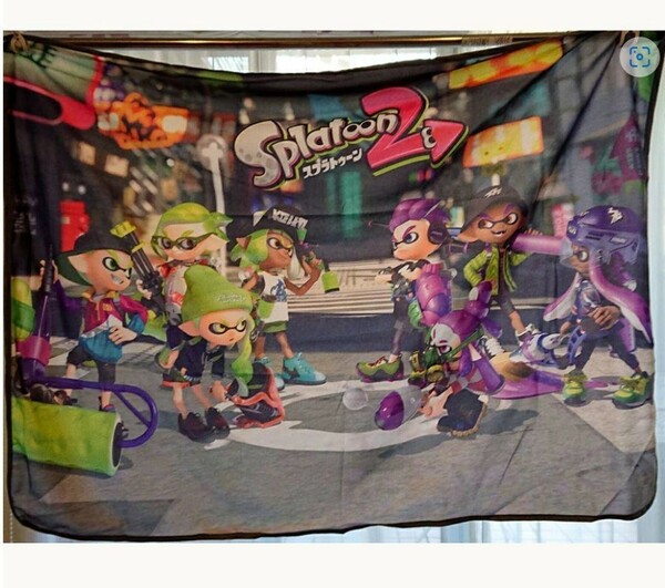 スプラトゥーン２　Octo　オクト・エキスパンション　ブランケット