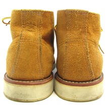 REDWING レッドウィング US8D 26cm ワークチャッカ 3145 2011年製 ワークブーツ ブラウン バーントオレンジ ラフアウト 35002986_画像3