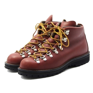 美品 Danner ダナー US9D 27cm マウンテンライト 30520 黒タグ 90s 黒刺繍タグ MOUNTAIN LIGHT ワークブーツ ブラウン 10007203