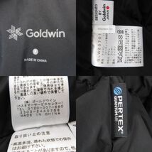 未使用 GOLDWIN ゴールドウィン パーテックス カンタム ダウンベスト GLW23701F ウィメンズ ブラック 黒 F タグ付き 22000198_画像4