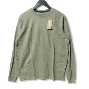 未使用 patagonia パタゴニア 22AW 長袖Tシャツ 37574 M's Long Sleeved Home Water Trout Responsibili Tee オリーブ M 27105096