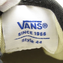 未使用 VANS バンズ 26cm Authentic 44 D VN0A38ENSTZ ANAHEIM FACTORY オーセンティック ローカット キャンバス 黒 22000219_画像7