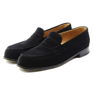 J.M.WESTON J M талия n7.5Bsigni коричневый - Loafer 180pe колено Loafer чёрный замша 10007209