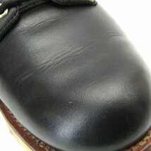 CHIPPEWA チペワ US9EE 27cm 6インチ ラウンドトゥ 29494 白タグ ワークブーツ 中国製 ビブラムソール ブラック 黒 10006940_画像7