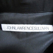 未使用 JOHN LAWRENCE SULLIVAN ジョンローレンスサリバン 長袖シャツ 3B002-0221-16 Velcro strap shirt ブラック 48 27105216_画像7