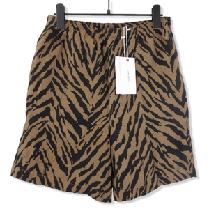  unused JANE SMITHje-n Smith Zebra Easy shorts 22SPT-#307L ZEBRA EASY SHORT total pattern lady's Brown 36 71008793