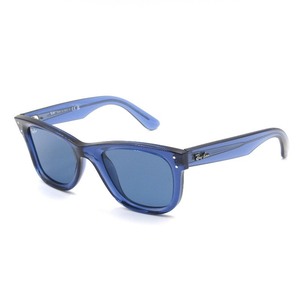 美品 Ray-Ban レイバン サングラス RBR0502S 6708/3A WAYFARER REVERSE イタリア製 トランスペアレントネイビーブルー 65005591