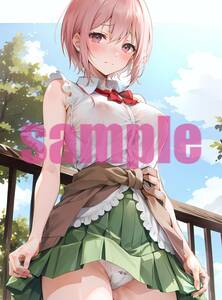 ★五等分の花嫁　中野一花★　T137 オリジナル　同人　アニメ　ポスター　A4サイズ　高品質　anime 美少女