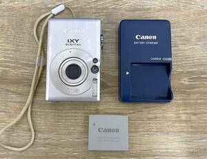 【3710】Canon IXY DIGITAL 60 PC1158 コンパクトデジタルカメラ 起動確認済 イクシー デジカメ シルバー 本体 バッテリー 充電器 キャノン