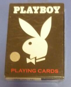 ★未開封のPLAYBOY PLAYING CARDS 2003:BICYCLE製(２１年前のプレミアム物？):１個:カード・ゲームやマジック等がご趣味の方向き。