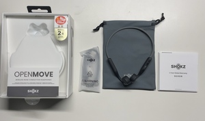 【送料無料】SHOKZ OpenMove 骨伝導イヤホン オープンムーブ ショックス グレー grey S661 Focal Bluetooth 0207