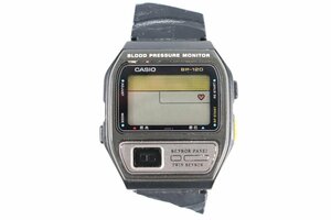 CASIO カシオ BLOOD PRESSURE MONITOR BP-120 血圧ウォッチャー デジタル メンズ 腕時計 0954-TE