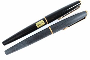 【2点】MONTBLANC モンブラン 木目調/GERMANY 420 ペン先 14K 585 万年筆 文具 筆記用具 1164-TE