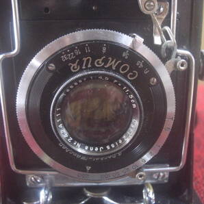 クラッシックカメラ スピードグラフレックス SPEED GRAPHIC FOLMER GRAFLEX USA 蛇腹カメラ  ジャンク扱い  bf1の画像2