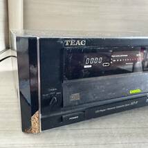 【A0250】TEAC CDプレーヤー/カセットデッキ CD Player/Reverse Cassette Deck AD-8◎通電確認済み・動作未確認・ジャンク品扱い◎_画像3