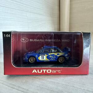 【A0248-20】未使用中古品『AUTOart 1/64 SUBARU IMPREZA WRC 2002 ♯11 オートアート スバル.インプレッサ』 トミカ ミニカー 同梱可