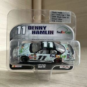 【A0241-21】未開封中古品『1/64 Denny Hamlin ♯11 FedEx Cup / PGA 2006 Monte Carlo SS Limited Edition』モデルミニカー