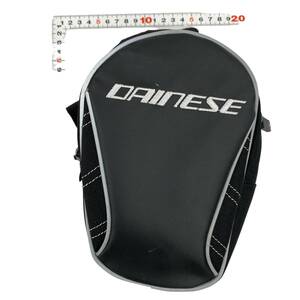 【美品】 DAINESE ダイネーゼ レッグバッグ ブラック系・黒系 6547-K