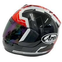 【美品】 Arai アライ RX-7X REA レアSB2 フルフェイスヘルメット　※ミラーシールド付き サイズXL（61-62㎝） 6717-100_画像4