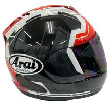 【美品】 Arai アライ RX-7X REA レアSB2 フルフェイスヘルメット　※ミラーシールド付き サイズXL（61-62㎝） 6717-100_画像5