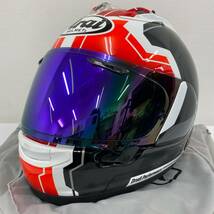 【美品】 Arai アライ RX-7X REA レアSB2 フルフェイスヘルメット　※ミラーシールド付き サイズXL（61-62㎝） 6717-100_画像1