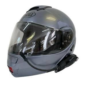 【即決】 SHOEI NEOTEC　フルフェイスヘルメット　※B+COM SB4X Lite付き 灰色系 グレー系 XXLサイズ 6791-100