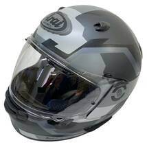 【美品】 Arai アライ フルフェイスヘルメット ASTRO GX FACE 黒系 ブラック系 Sサイズ　6886-100_画像1